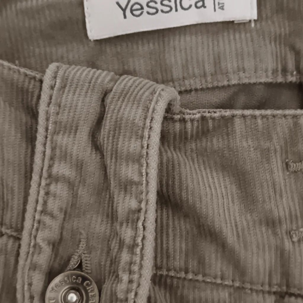 Yessica ベージュ コーデュロイパンツ レディース サイズ38