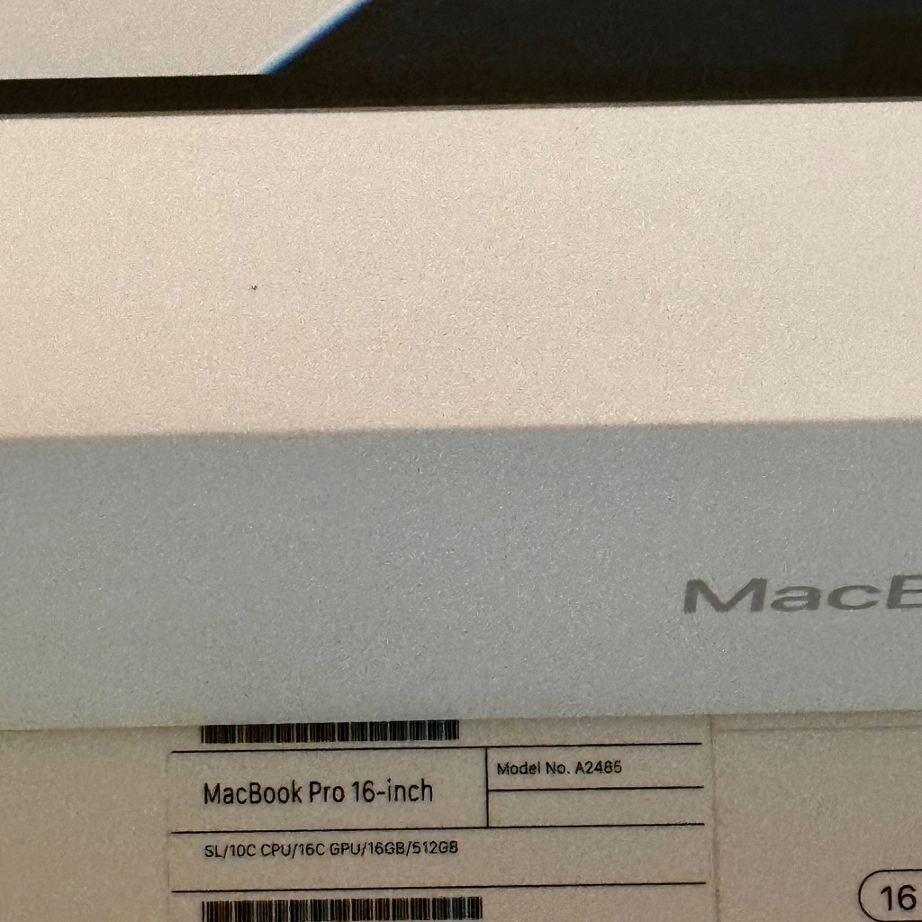 Apple MacBook Pro 16-inch
